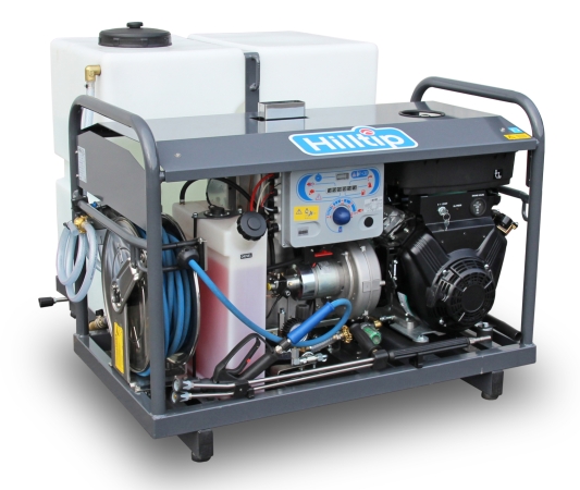 Hochdruckreiniger mit Heißwasser Jet-It von HILLTIP als Benziner oder Diesel